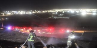 Reporta Municipio incendio controlado en el relleno sanitario