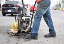 Atenderá Municipio 13 zonas con bacheo este martes 6 de octubre