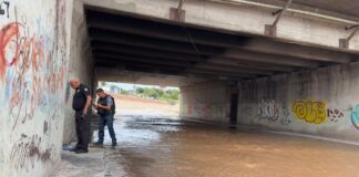 Refuerza Policía Municipal vigilancia preventiva en canal Chuvíscar