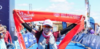 Conquistan Jonatan Uriel Mendieta e Iris Sedano la Akáa 58K de Chihuahua by UTMB