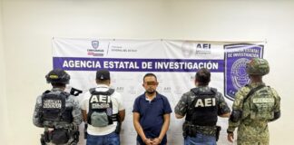 Detiene AEI en flagrancia a sujeto con 396 gramos de cristal