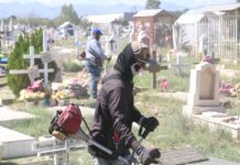 Avanza Municipio con limpieza de panteones previo al Día de Muertos