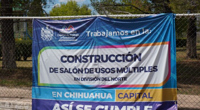 Inicia Municipio la construcción del salón de usos múltiples de División del Norte