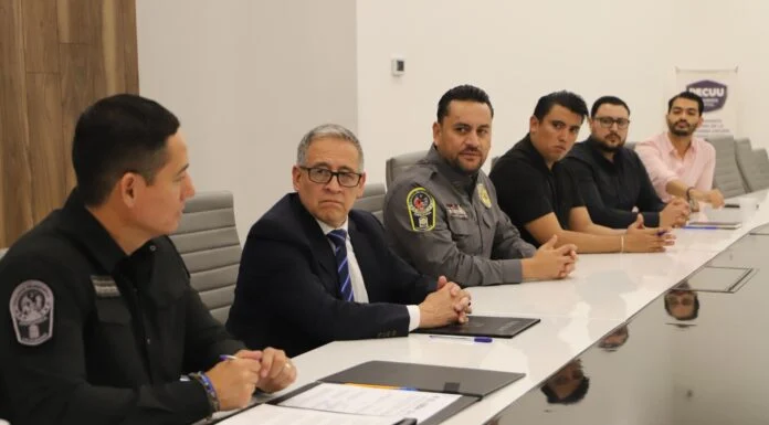 Firma Policía Municipal convenio con SEPROBAN para fortalecer la seguridad bancaria